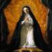 St Margaret Mary Alacoque Contemplating the Sacred Heart of Jesus